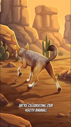 🎉🦊 We’re celebrating a big milestone in Zoo 2: Animal Park! � To mark the release of our 450th animal, a special Anniversary Collection is now live. ✨ � Complete two collection albums dedicated to the African Golden Wolf and earn a reward for each one: 🎁 1 African Golden Wolf per completed album � Join the celebration and expand your zoo with this special animal! 🐾 �#mobilegaming #animalgames #casualgames#cozygames #gamingreels�#simulationgames #upjers #zoo | Zoo 2: Animal Park