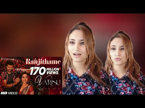 Ranjithame reaction| Varisu | Thalapathy Vijay and Rashmika Mandana| 🇩🇿🇮🇳