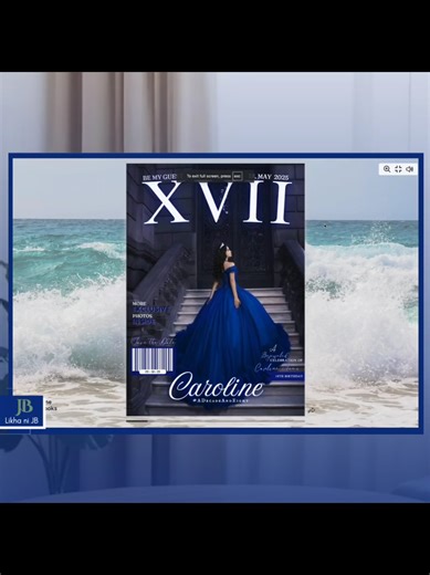 Stunning Red Debut E-Invitation for Your Celebration