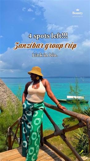 Bounty Journeys | Vacations on Instagram: "Swim alongside gentle horses, paddle through crystal-clear waters, and let the sun warm your skin as the waves lap around you. We have 4 spots left! Don’t miss your chance to experience Zanzibar like this, secure your place before it’s gone 🔥 🗓️ Trip Dates: August 1–8, 2026 Comment “Tanzania” 👇🏾 and we’ll send you the booking link, or tap the link in bio to join our 2026 group trips ☝🏾✈️ #bountyjourneys #luxurytravel #vacation #zanzibar #tanzania"