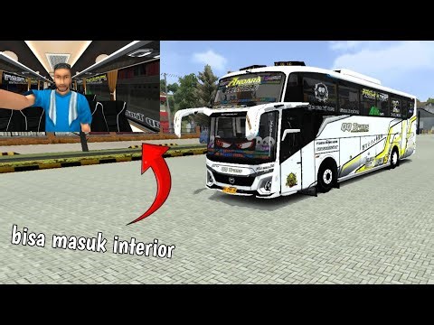 REVIEW MOD BUSSID BUS PARIWISATA QQ TRANS ANDARA