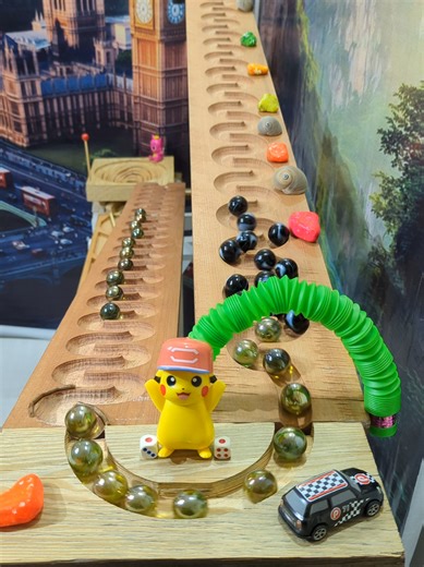 Winter Marble Run Race ASMR Experience