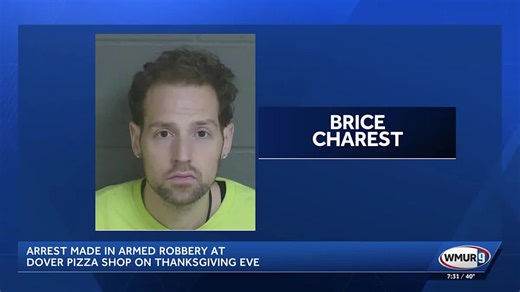 Arrest made in armed robbery at Dover pizza shop on Thanksgiving Eve