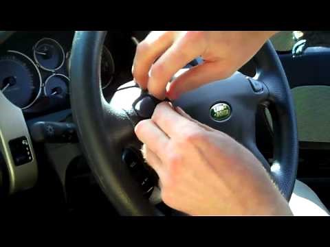 How to upgrade Land Rover Freelander steering wheel with aud