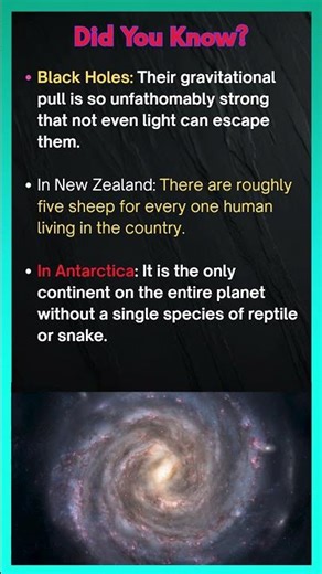 3 Insane Facts About Black Holes, Earth & Nature