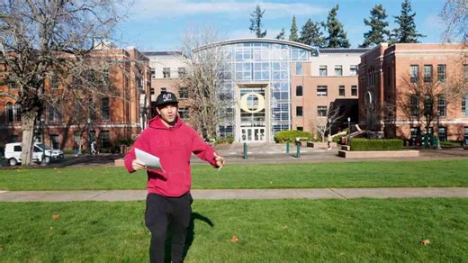 Olympic Runner Pranks + Races College Students