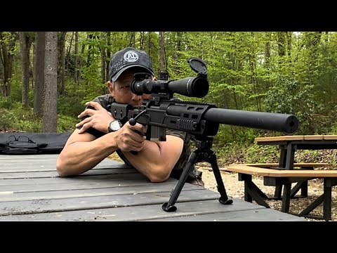World’s quietest Sniper rifle. B&T 300 SPR