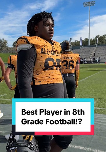 Exceptional 8th Grade RB Weighs 270 Pounds