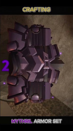 *OP* Mythril dark knight armor set crafting in "The Forge" Roblox!! #roblox #theforge