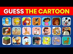 Can You Guess the Cartoon Character? 🤔 | Ultimate Quiz Challenge