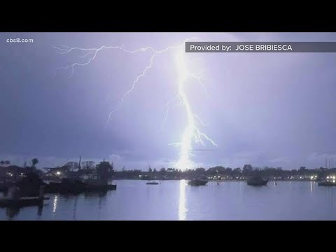 Extreme rare lightning related to climate change says San Diego scientist