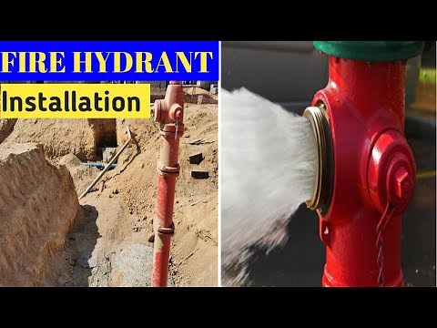 Fire Hydrant installation|| How to read fire hydrant drawing and how to install fire hydrant at site