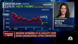 Alabama Amazon workers vote down unionization in closer vote