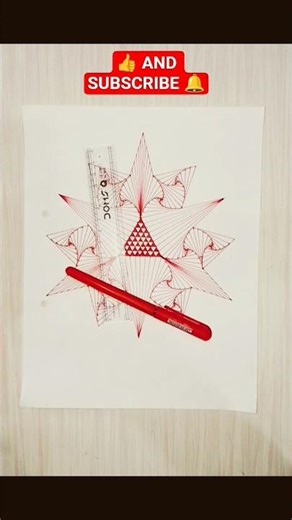 “Fractal Star Harmony | Intricate Geometric String Art” #‪@MrBeast‬#‪@Round2hell‬#‪@SonySAB‬