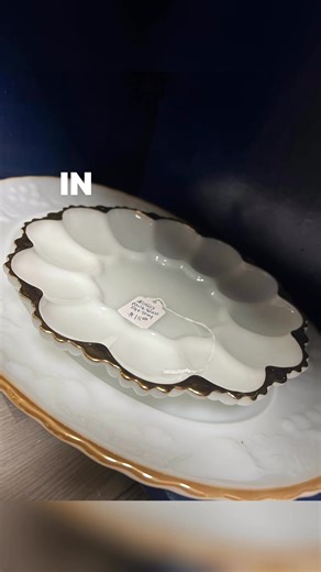 Milk Glass is making a Come Back! So many beautiful pieces have left the shop this week. #milkglass | The Vintage Whale