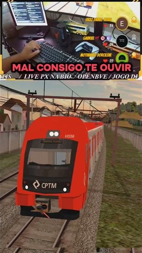 OpenBVE simulador de trem #games #trem #simulation #train #cptm