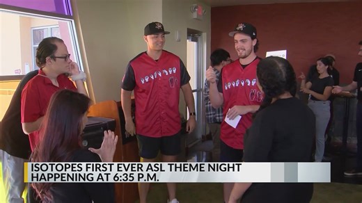 Isotopes hosting ASL theme night on Friday