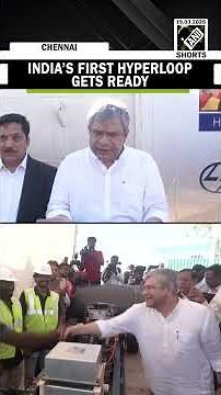 Watch: India’s first Hyperloop gets ready, Minister Ashwini Vaishnaw inspects test track