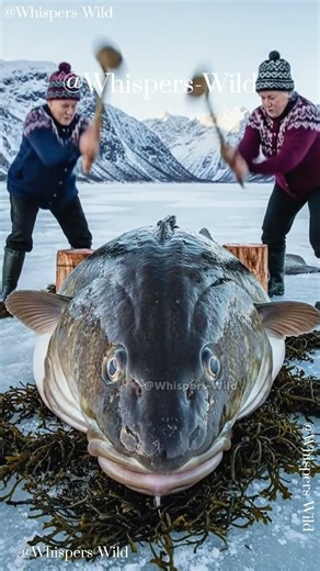 What’s Inside the Giant Cod! 😳🐟 대형 대구 배 속에서 나온 충격적인 것들! 🐚 巨大タラのお腹の中には何が!