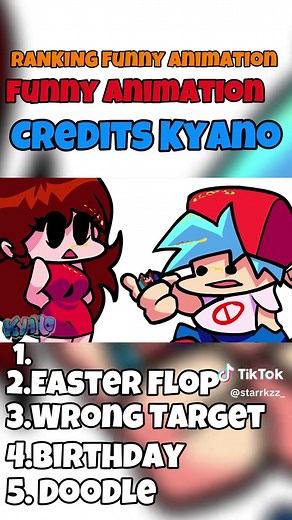 Ranking Funny Moments in FNF Animation