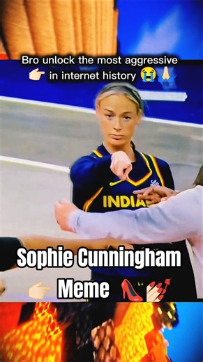 Sophie Cunningham Pointing Meme 👉💀 (Reaction Meme) ✌️😭