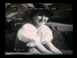 Hitler's home movies, 1940's. Archive film 1432