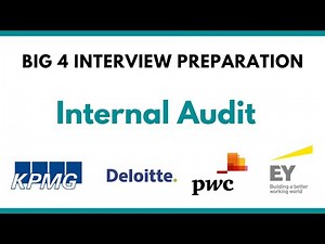 Big 4 Internal Audit Interview Preparation (Deloitte, EY, PwC, KPMG) | Risk, Controls, IFC, SOX
