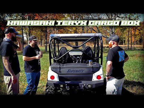 Back by Popular Demand the Kawasaki Teryx Cargo Box by SuperATV