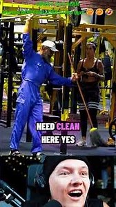 CRAZY OLD MAN shocks BODYBUILDER in the gym 🤭🤭🤣 #gym #trolllife #funny #prank