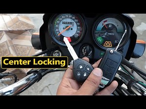 center locking bs6 splendor plus