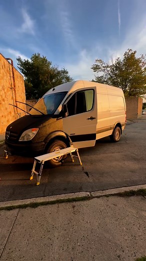 Had this 2013 Mercedes Sprinter come in for full window tint...