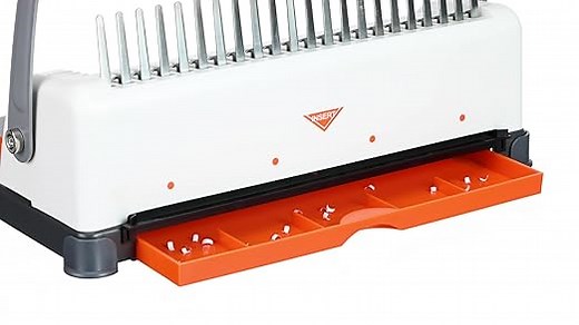 Peach All in one Plastikbindegerät - bis A3 quer - Preis-/Leistungs-Sieger* - bindet 350 Blatt - geeignet für alle marktüblichen Binderücken - inkl. Starterset - PB200-30A