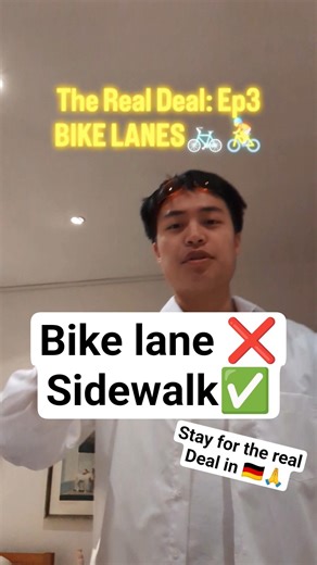 The Most Dangerous Place in Germany: The Bike Lane 🚲💀 #germany #cultureshock #german