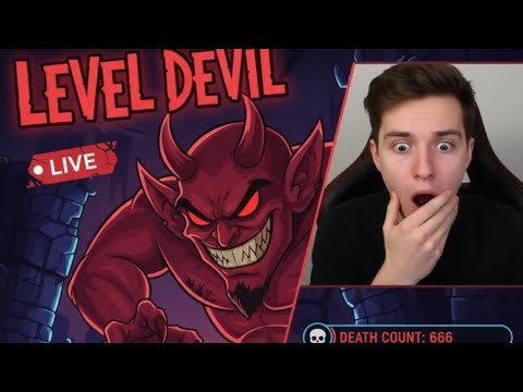 This Game HATES Me! | LEVEL DEVIL First Playthrough