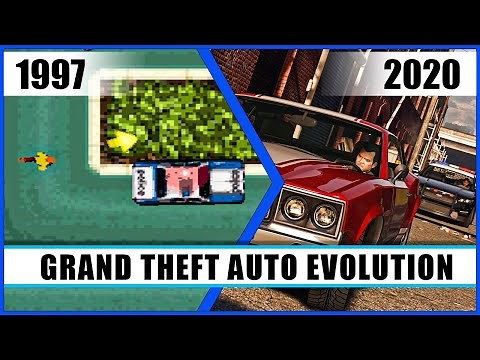 GRAND THEFT AUTO, the evolution [1997 - 2020]