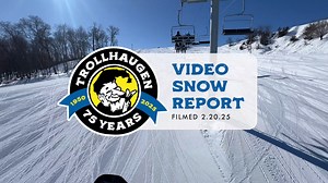 2.8K views · 43 reactions | VIDEO SNOW REPORT 2.20.25 ⛷ When we say...