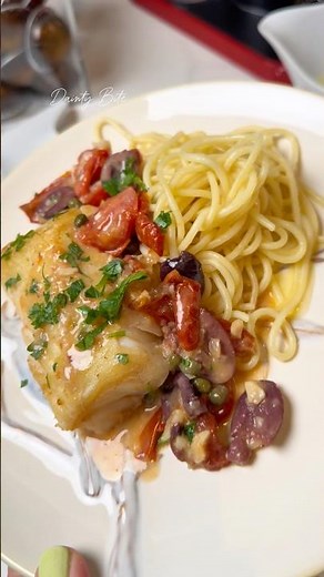 Mediterranean Cod Recipe in Minutes #cod #mediterraneanflavors