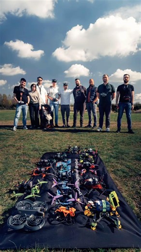 13 drones taking off at the same time 🚀🚁