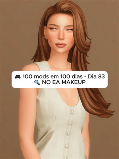 100 mods em 100 dias - Dia 83 🔍 NO EA MAKEUP 💡 by ellesimsworld #sims4 #simstok #fyp #ts4 #thesims #thesims4 #100mods #sims4mods