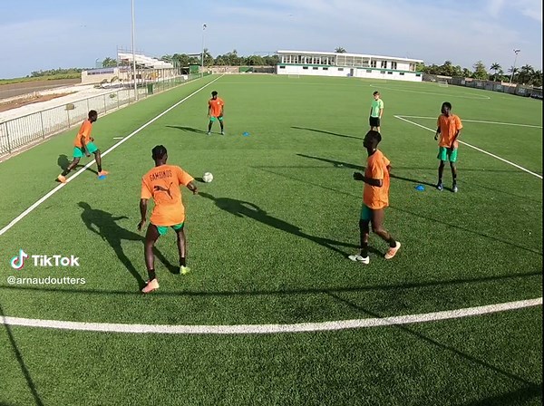 Dynamic Passing Pattern Warm-Up for Football/Soccer Training