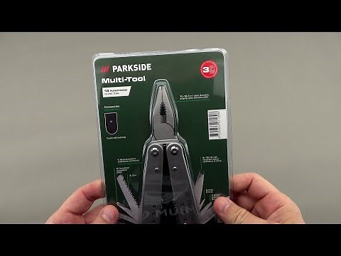 PARKSIDE Multi-Tool 13 Functions Unboxing
