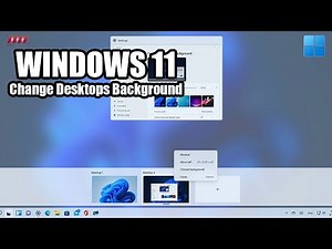 How to Change Desktops Background on Windows 11