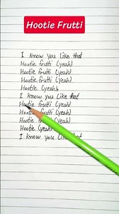 Hootie Frutti (lyrics) - Katseye