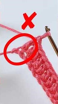Seamless Foundation Chain Method- Crochet Tips for Beginners