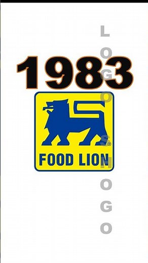 Food lion Logo Evolution #food #foodie #supermart #chain