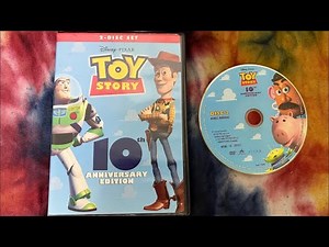 1996 Toy Story 10th Anniversary 2005 dvd disc 2 walkthrough menu
