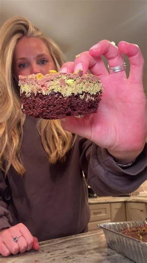 Made these dubai chocolate brownies last week (followed @lori_ilc recipe) and they were so good! Happy 21st @wcpsmrc !! 🍀🍫
