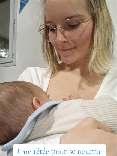 L’allaitement, c’est bien plus que nourrir : un geste si simple, mais une magie infinie 💫💙 #allaitement #maman