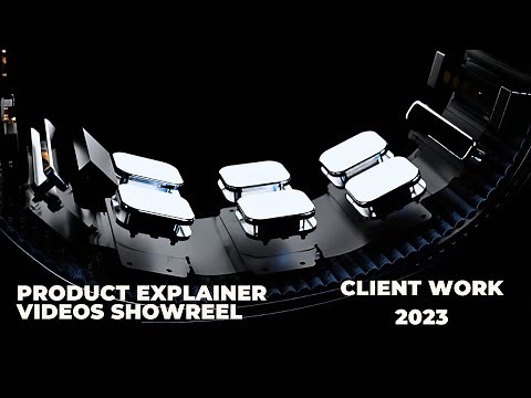 3D Product Explainer Animation Video (Product Visualization Showreel 2023)
