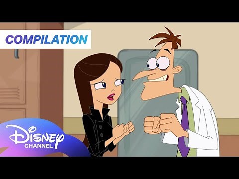 Phineas and Ferb | Dr. Doofenshmirtz Good Dad Moments Compilation! 💙🥼 |‪@disneychannelanimation‬